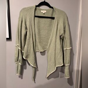 💕3/$25💕 Promesa Open Front Cardigan – Sage Green